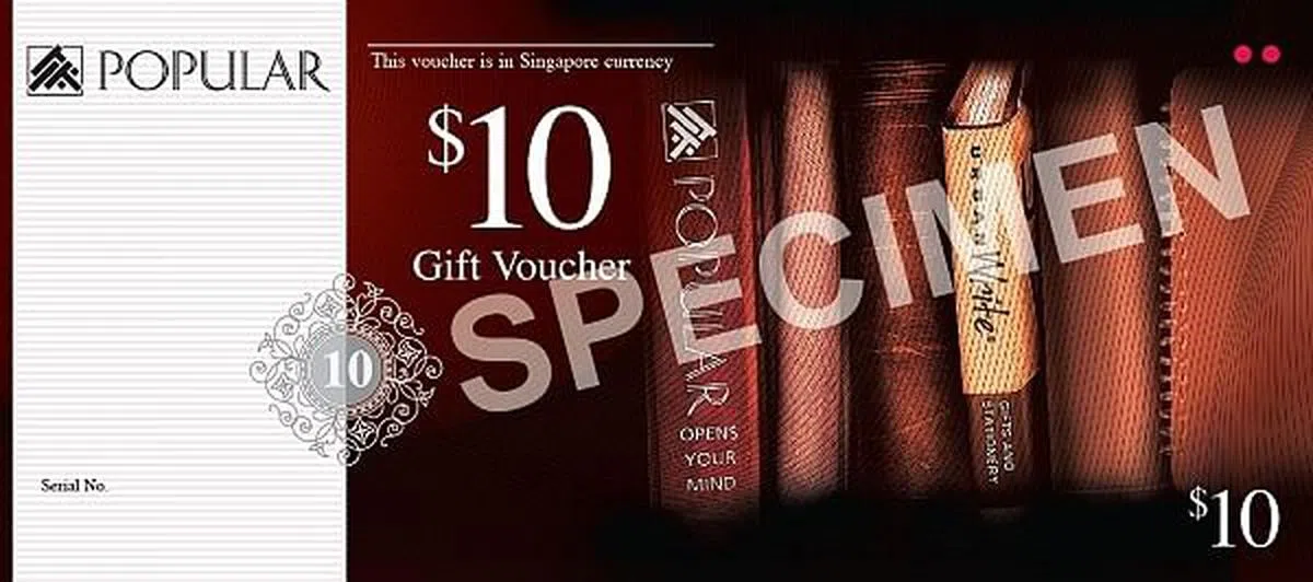 大众书局礼券（价值150元，共十份）。（图/商家提供）