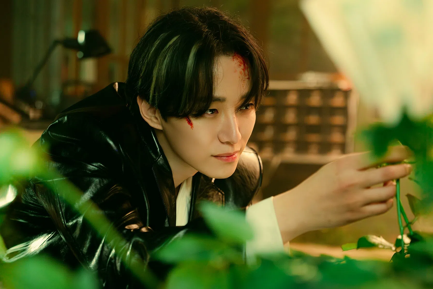 强太风在公司面临危机前是被称作“柳橙族”的富家公子。（取自tvN Drama脸书）