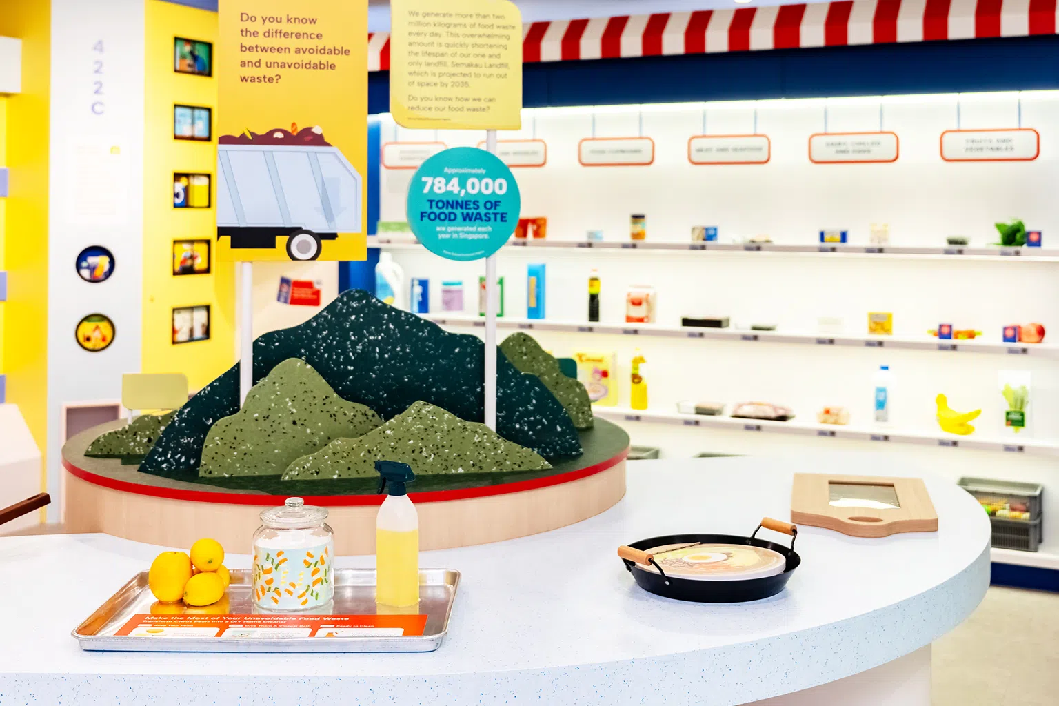 在此了解食物浪费问题，学习如何避免浪费。（平价集团提供）