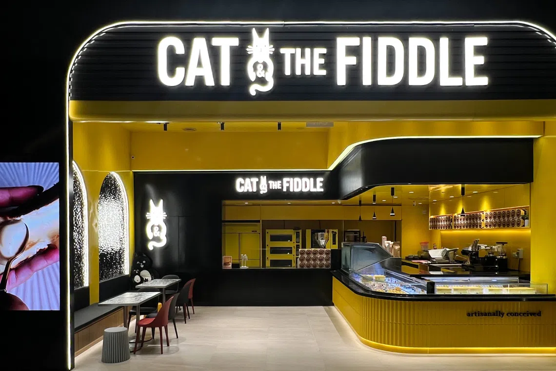 Westgate及Tampines 1的全新概念门店，将推出现烤巴斯克芝士蛋糕和意式风味三明治。（品牌提供）