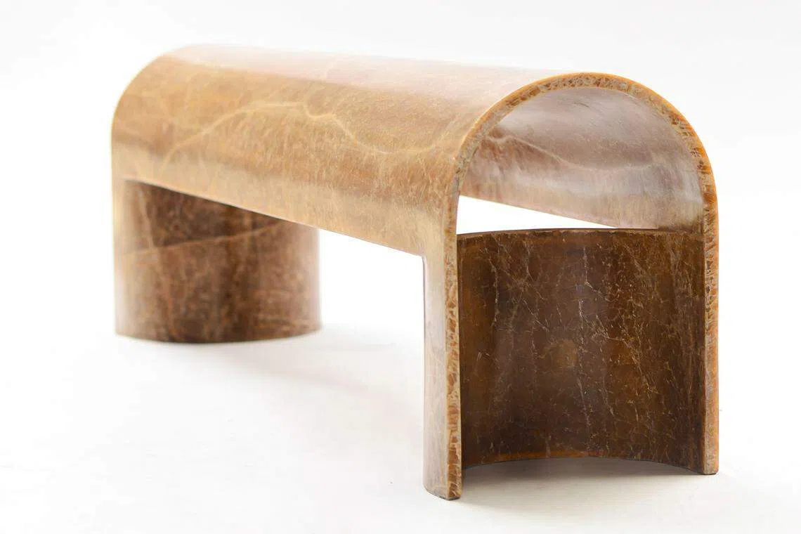 杨国胜设计作品《弯曲的玛瑙》。（Nathan Yong Design提供）