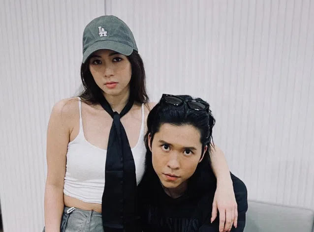 罗美仪（左）近日经常和郭坤耀一起跳舞。（取自罗美仪IG）