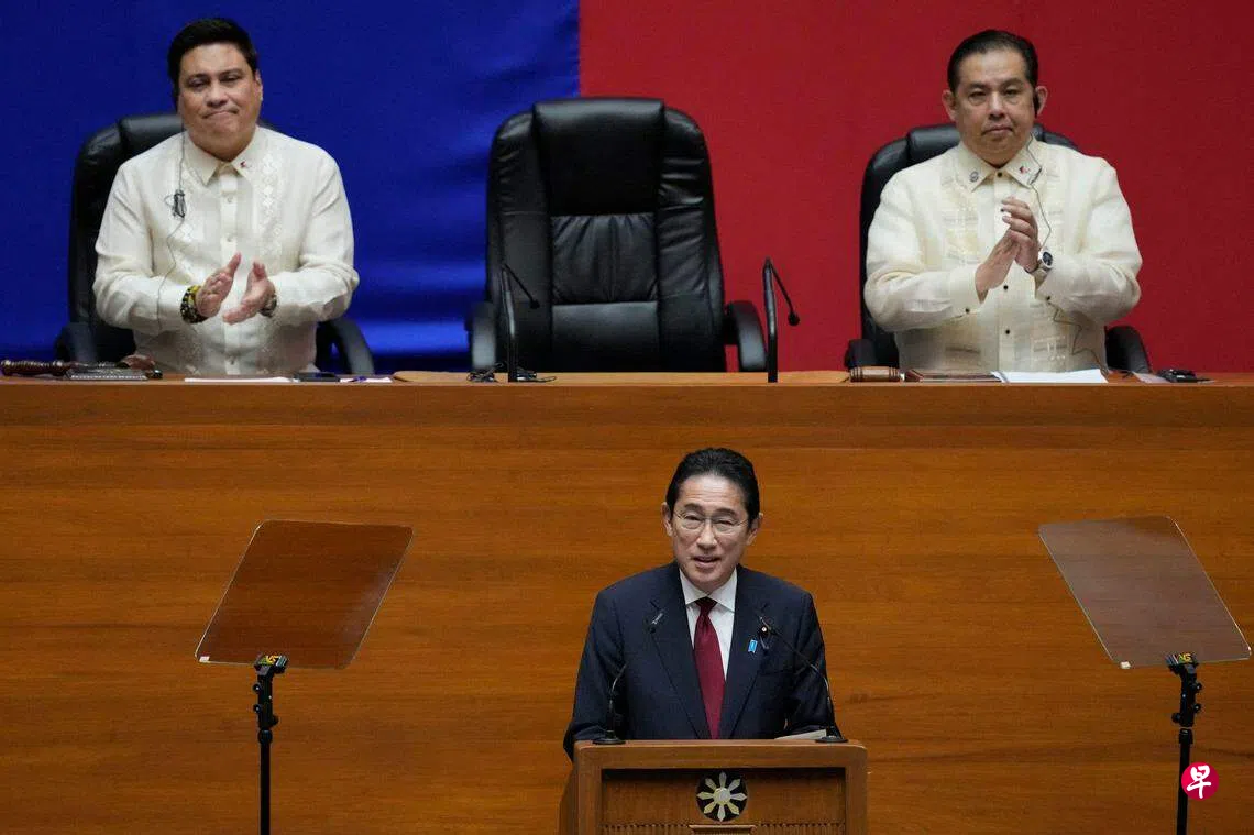 岸田文雄：日菲美正合作维护南中国海自由| 联合早报