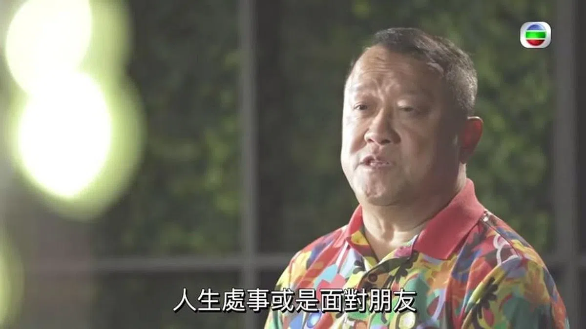 曾志伟在节目中爆料。（互联网）