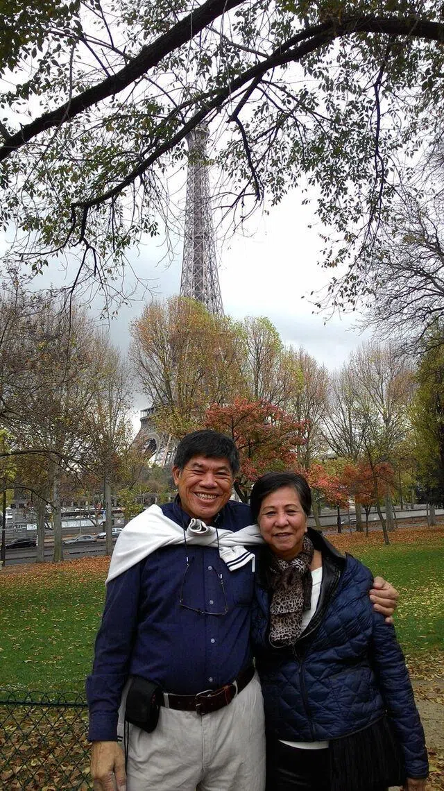 退休后，夫妻俩用三年的时间游历世界。（受访者提供）