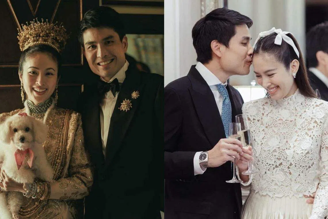 泰国女星Poyd与富商男友结婚是早报读者最关注的喜事。（取自Poyd IG）