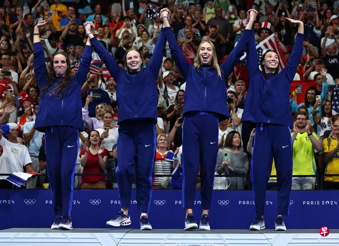 奥运会】美国游泳霸主地位被澳洲撼动潘展乐马尔尚异军突起| 联合早报