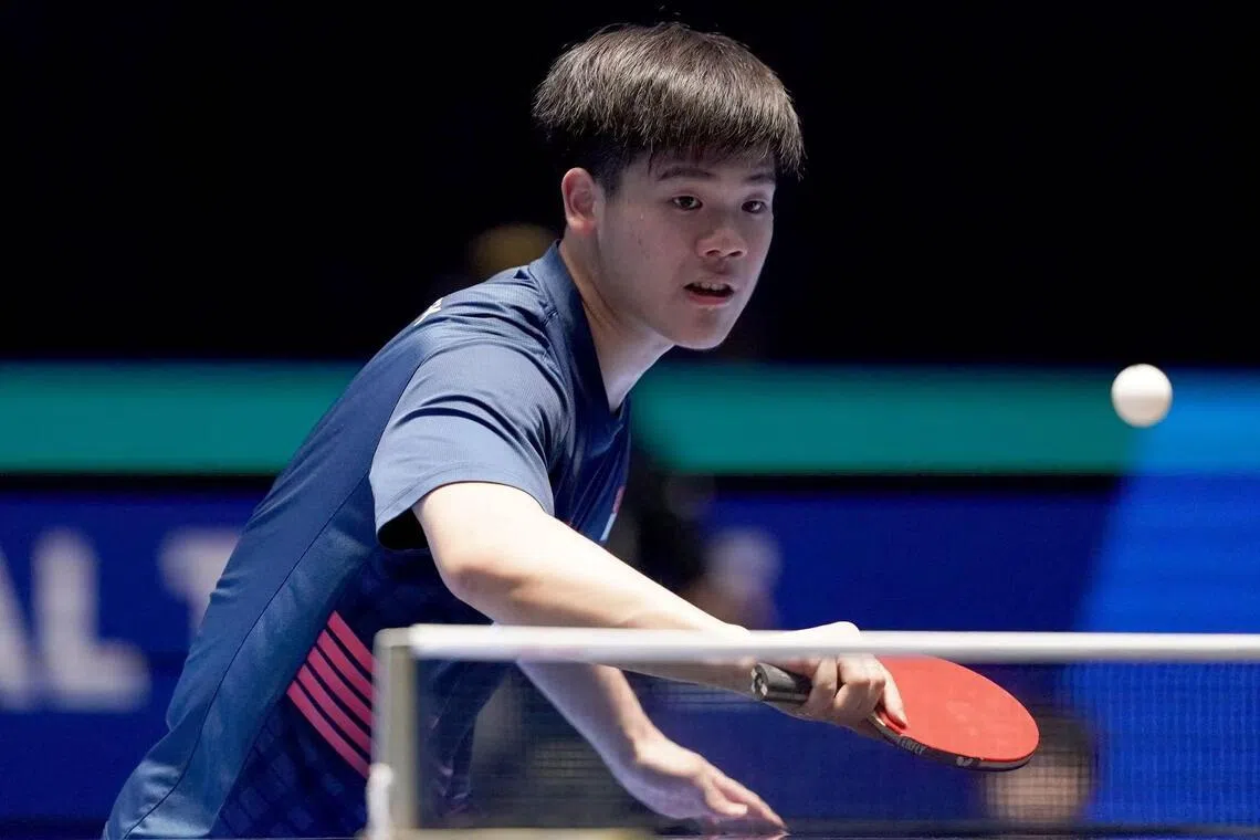 郭勇拿下世界排名比自己高出超过100位的韩国一哥张禹珍后，信心增加了不少。（亚洲杯组委会提供）