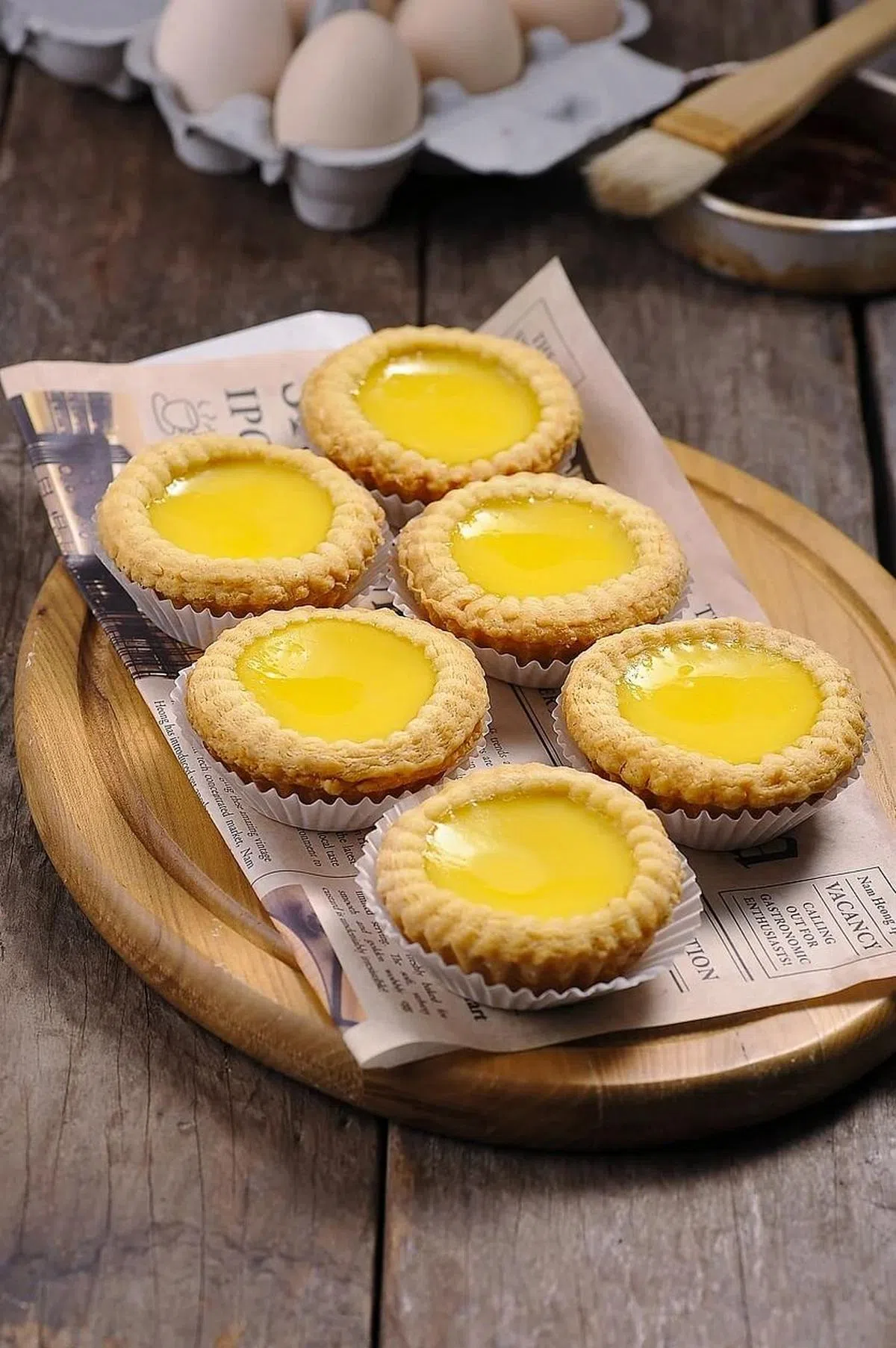 南香茶楼售卖招牌蛋挞及点心。（餐馆提供）