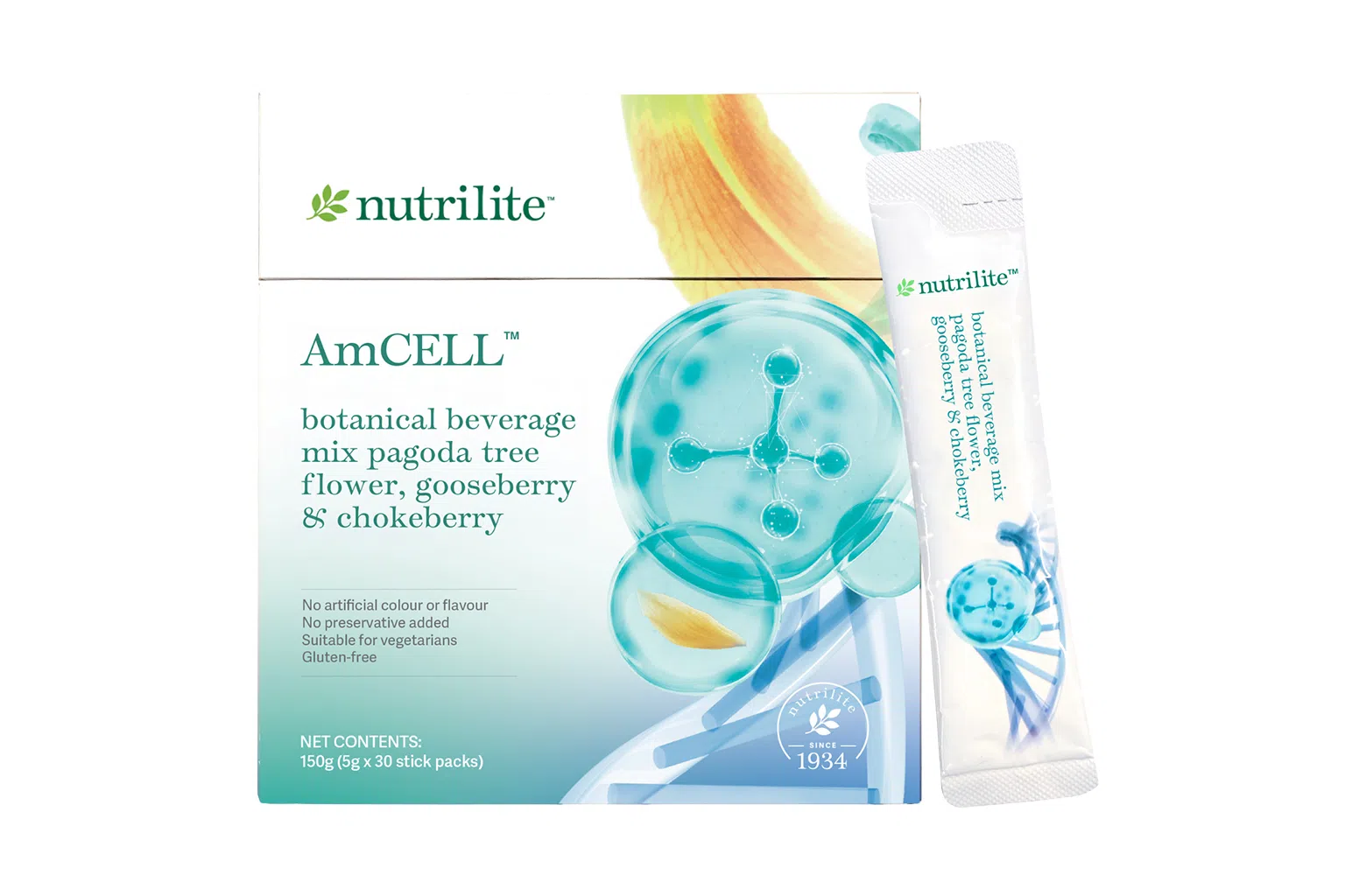 安利运用人工智能技术搜索科学文献并分析多种植物成分，从而鉴别出AmCELL所采用的植物营养素。（安利新加坡提供）