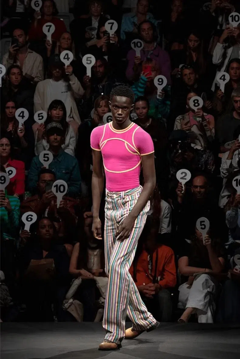 Sunnei勇气可嘉，最新的时装秀让现场观众评分。（Sunnei提供）