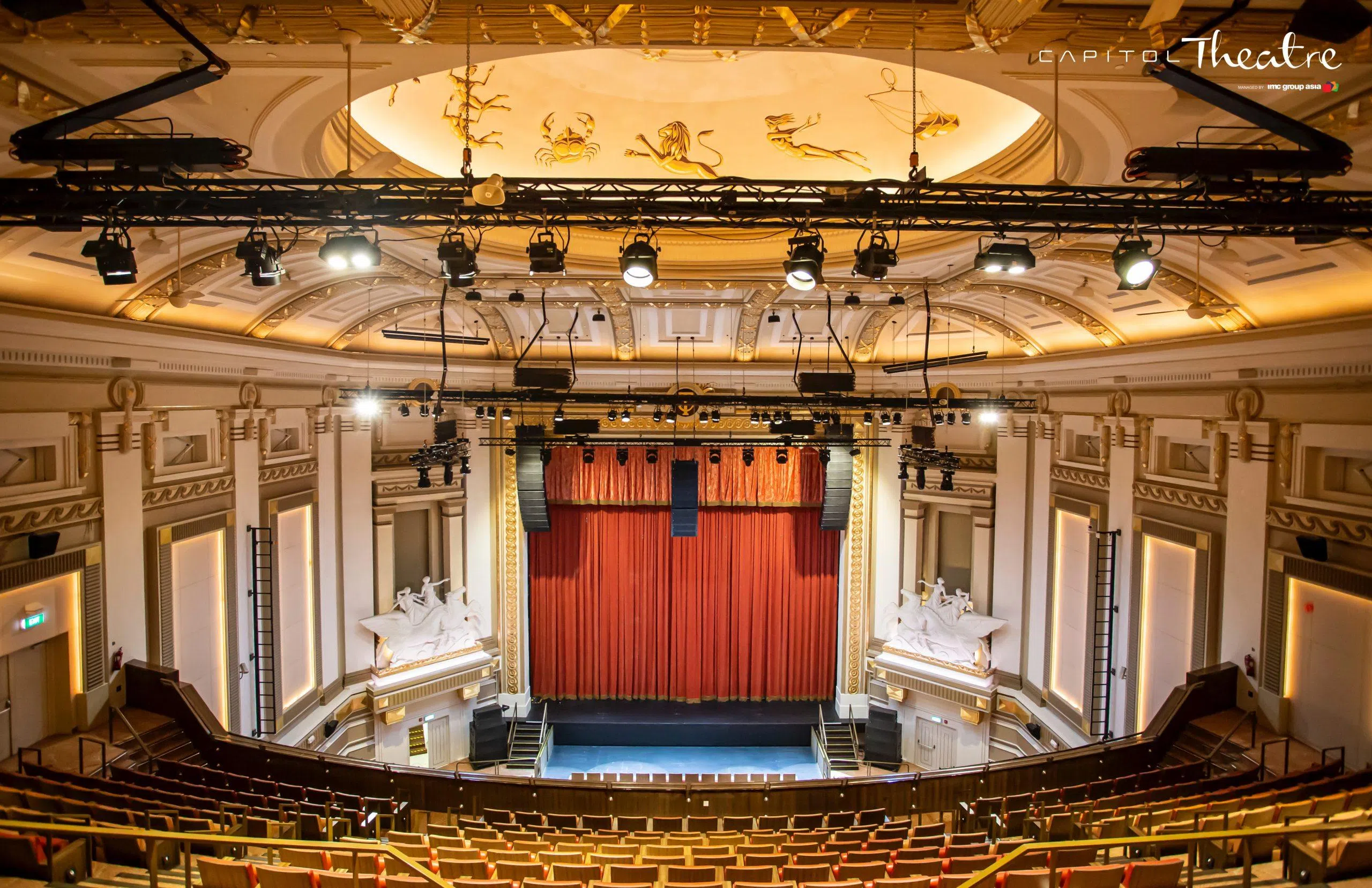 伫立近百年的首都剧院透过历史的眼睛，诉说新加坡的观影变迁。（取自Capitol Theatre官网）