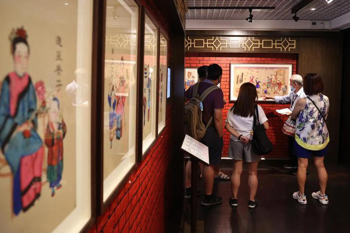 新加坡潮州八邑会馆和潮州文史学会联办潮语导览活动。