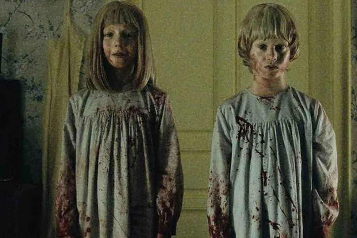 《双生之谜》的怪异双胞胎对宗教痴狂。（取自互联网）