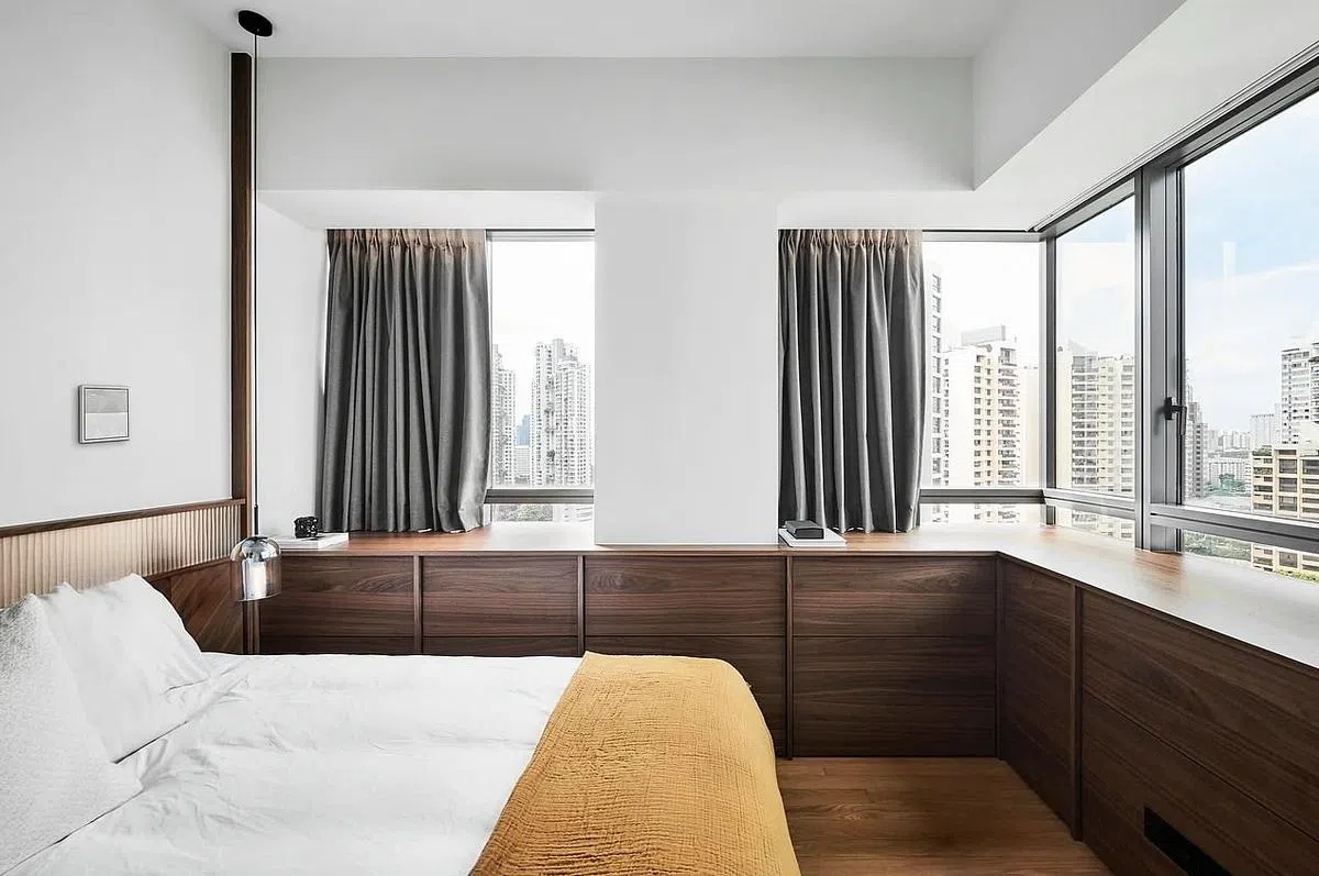 都市景观增添了精品旅馆氛围。（Happe Design Atelier提供照片）