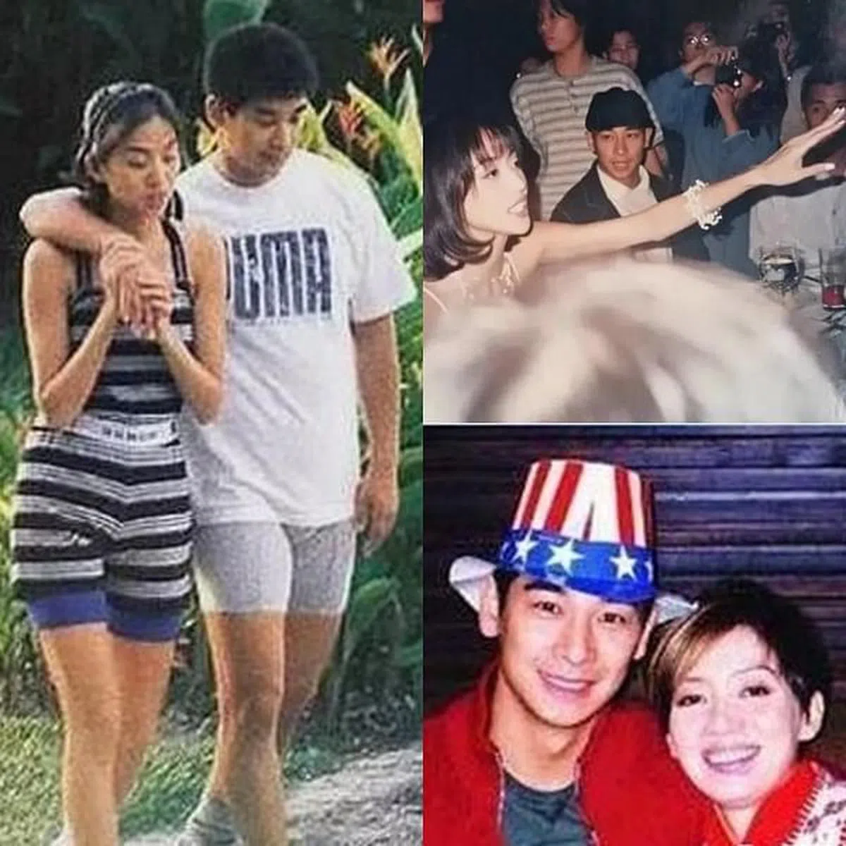 梅艳芳和赵文卓在一起一年没有结果，令人唏嘘。（互联网）