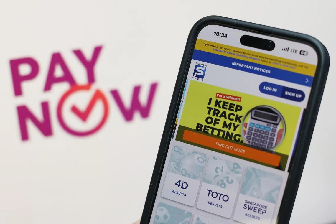 新加坡博彩公司吸纳PayNow等电子支付交易费| 联合早报