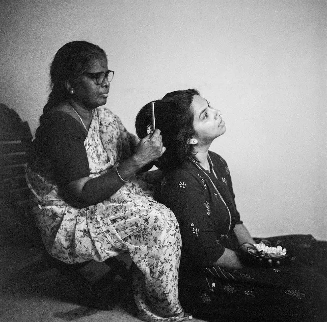 印度克里蒂卡·斯里拉姆作品展“家庭”。（Objectifs提供）