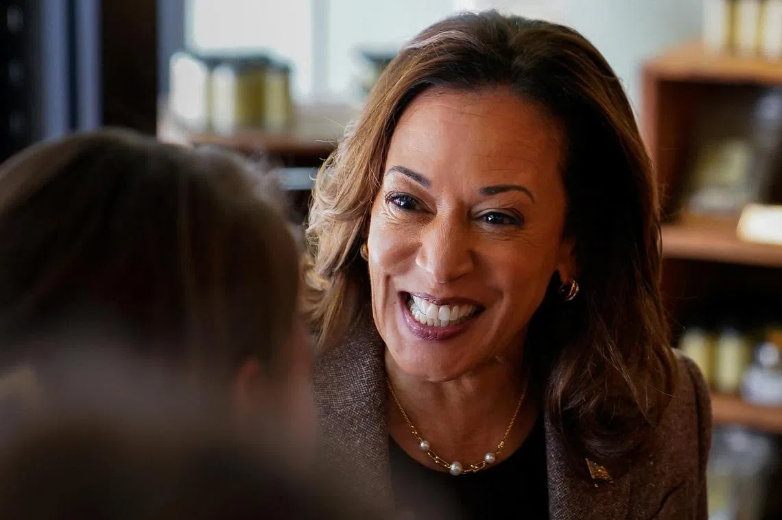 新民调或显示哈里斯支持率8月乐观情绪后停滞| 联合早报