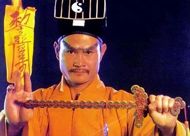 林正英建立华语恐怖片中的经典道士形象。（互联网）