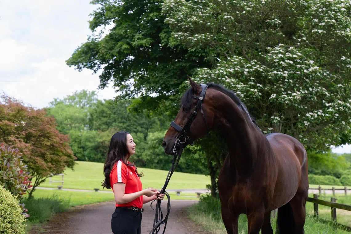 朱佩嘉在2022年购入扎特奇莫，双方之间的默契两年以来已经越来越好。（朱佩嘉提供）