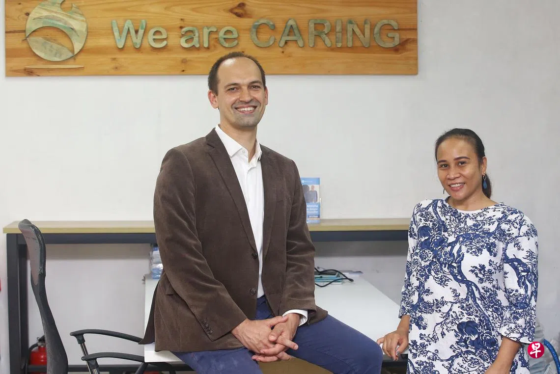 社企力·共善益系列— 不向女佣收费夫妻开设良心中介| 联合早报