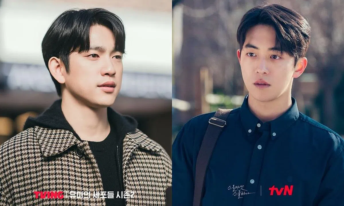 朴珍荣（左）和南柱赫。（图/面簿）