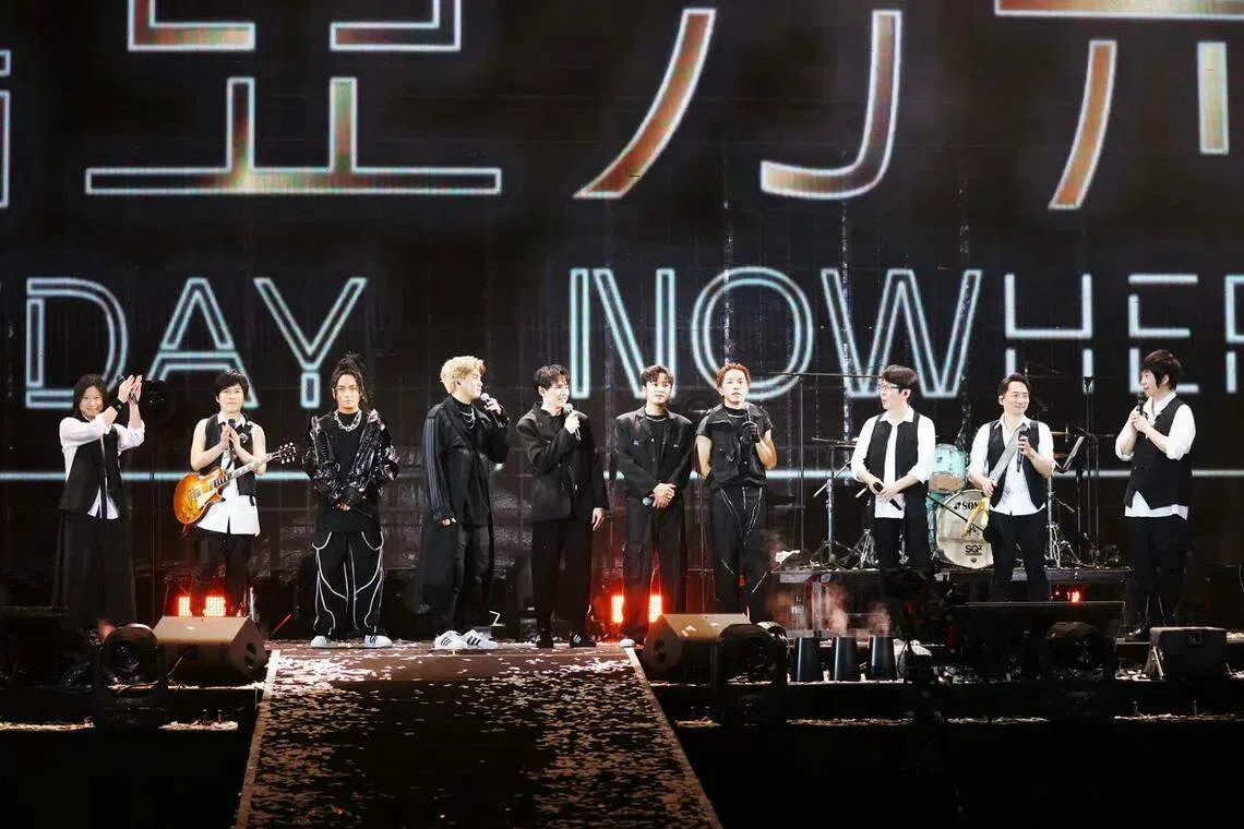 Energry和五月天合唱各自的经典歌曲。（互联网）