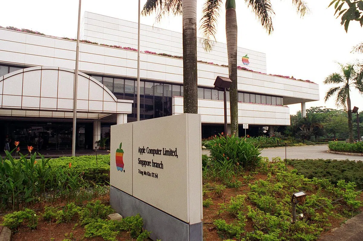 宏茂桥的工厂也是苹果当时在美国外的唯一一家工厂，同时也是苹果在全球的第二家工厂。（档案照）