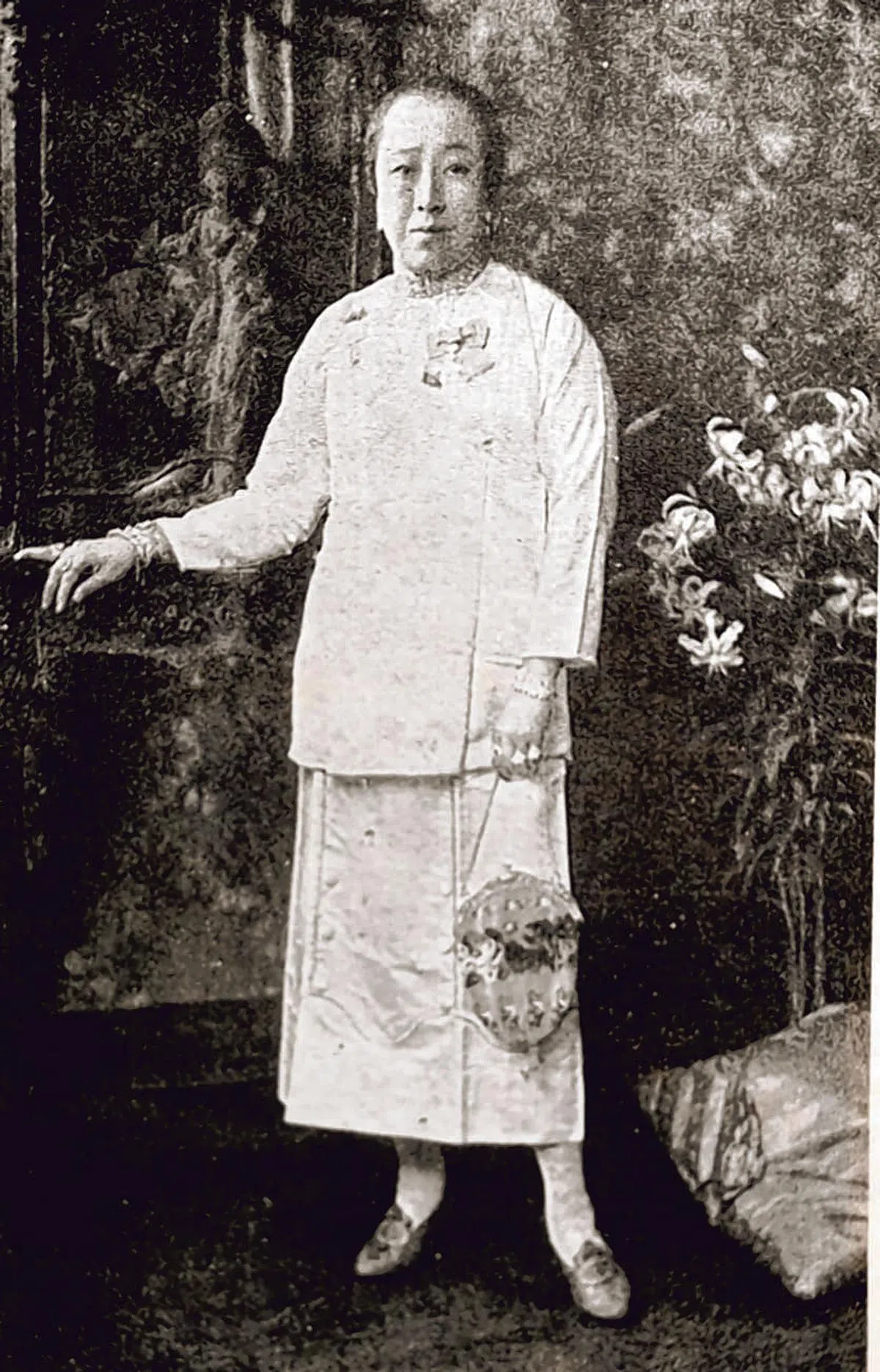 陈恭锡二女儿陈德娘。（翻拍自《新加坡华人百年史》）