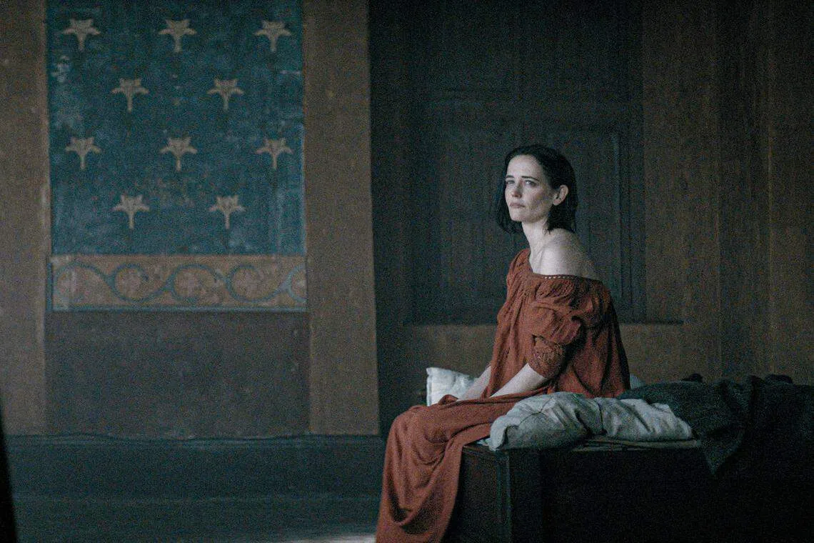 法国演员Eva Green在《三剑客：米莱迪》变身蛇蝎美人。（邵氏机构提供）