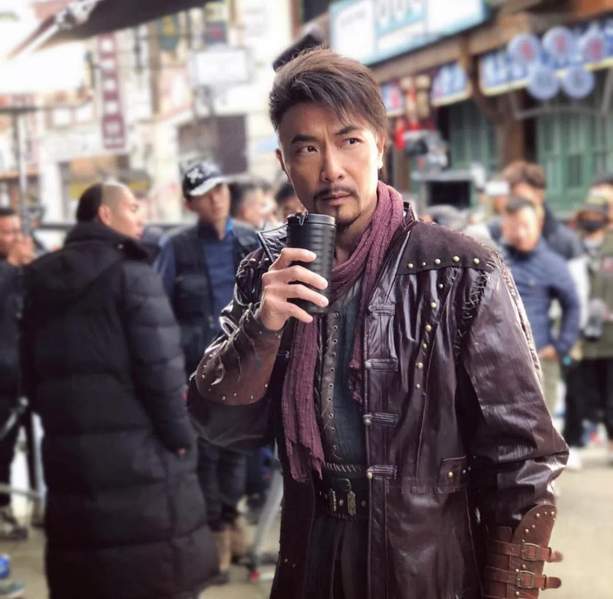 郑斌辉曾在社媒分享，2018年底到中国拍剧《大侠霍元甲》，那一年的圣诞节是在外地度过的。（取自艺人IG）
