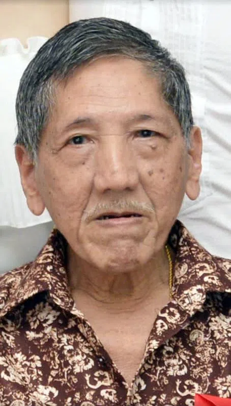 苏荣通受困楼梯间，因高血压性心脏病不治。（档案照片）