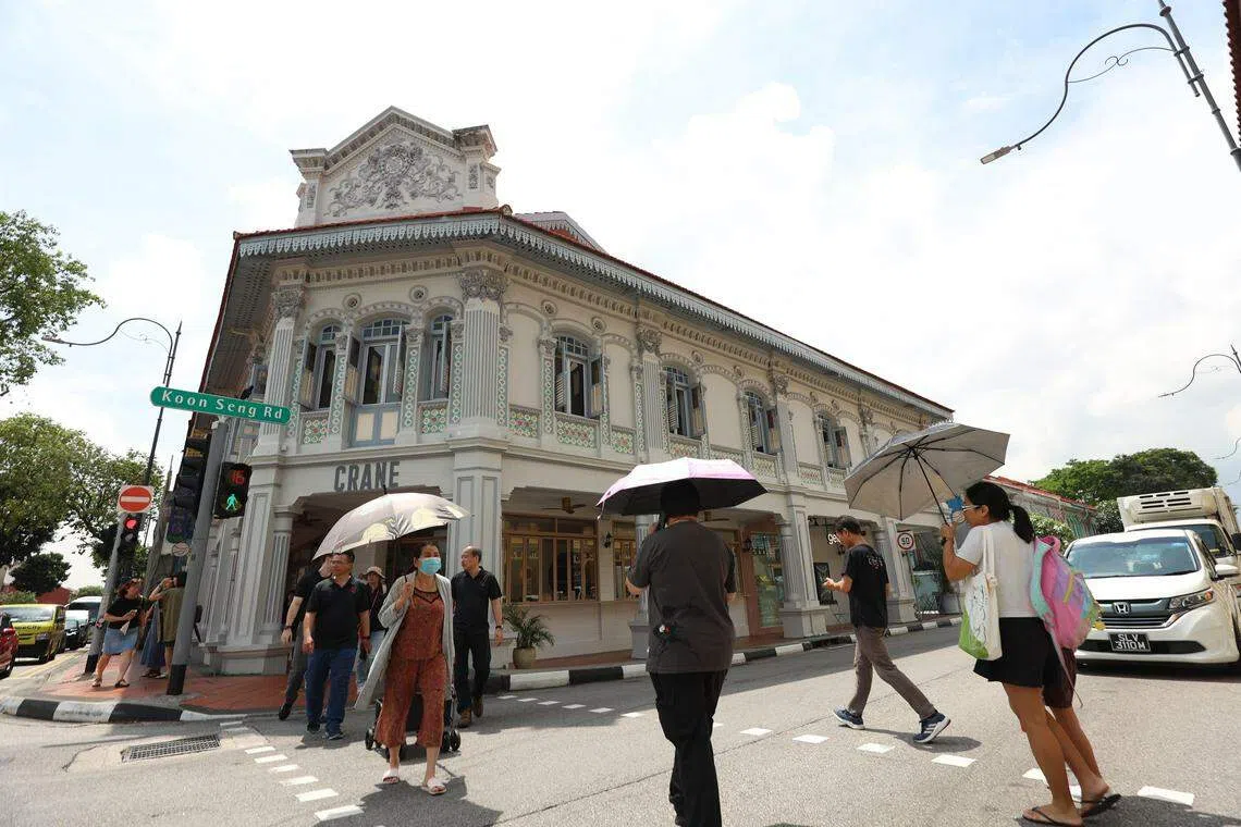 加东如切拥有独特的战前建筑等丰富文化遗产，土生文化底蕴浓厚。（梁麒麟摄）