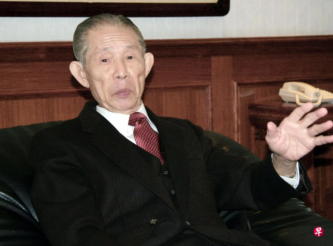 在王永庆家作客| 联合早报