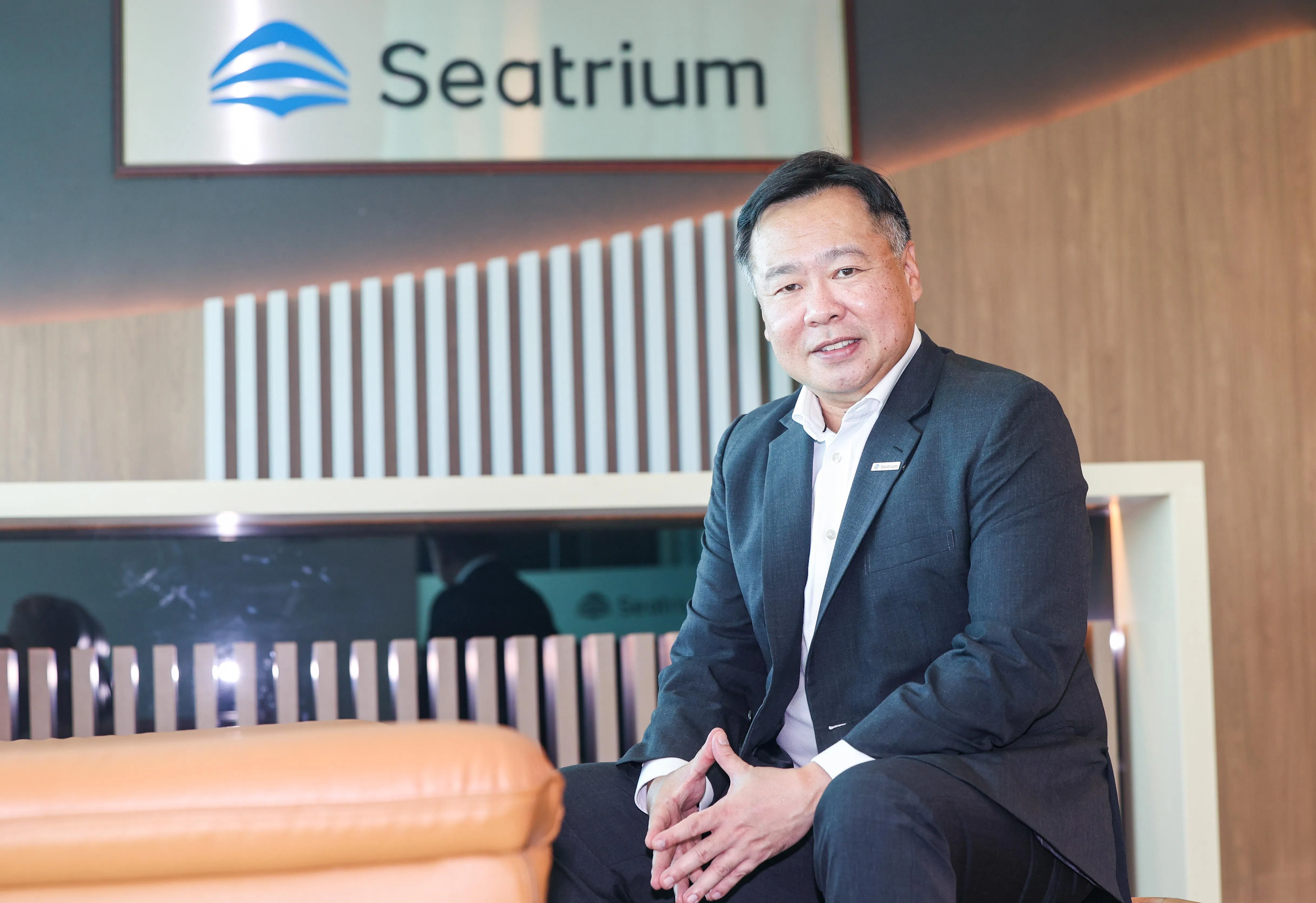 总裁王能耀表示，在公司推行“One Seatrium”理念下，公司不再以厂房划分团队，而是把所有员工视为一个全球网络的一部分。（档案图）