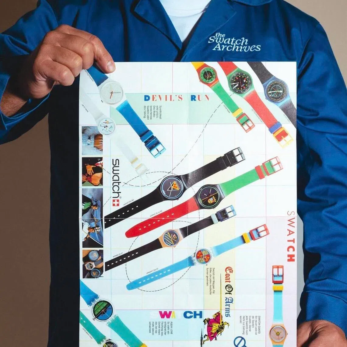 AI-DADA的核心理念，是“绝对个性化”，每款腕表只生产一只。（斯沃琪提供）