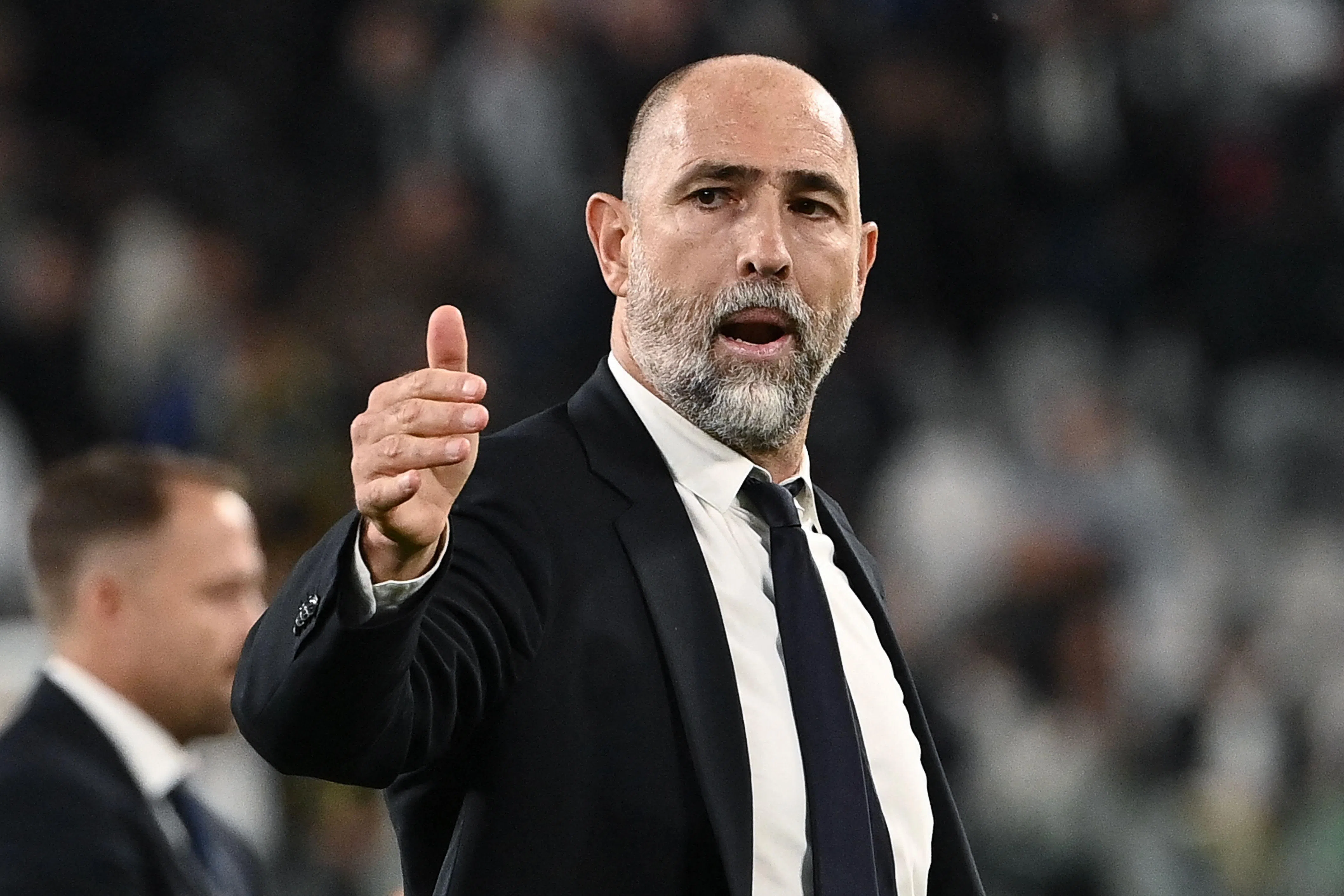 尤文图斯的克罗地亚籍主帅图多尔对平局结果感到满意。他球员时代曾效力于尤文图斯，并在今年3月成为球队主帅。（法新社）