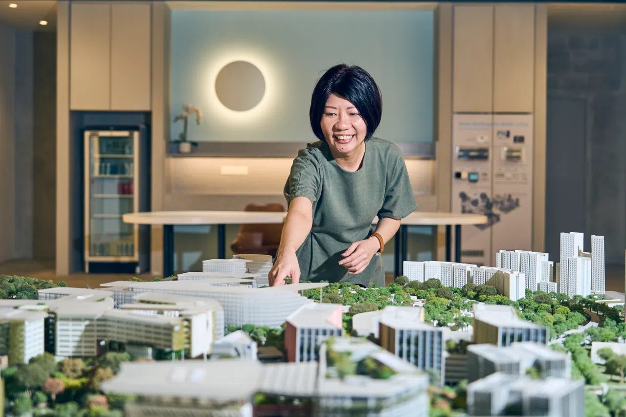 由姚蕙华领导的Woha Architects团队设计的新校园拥有多个社区空间，鼓励师生与行业人士之间的合作交流。（图/新报业媒体）