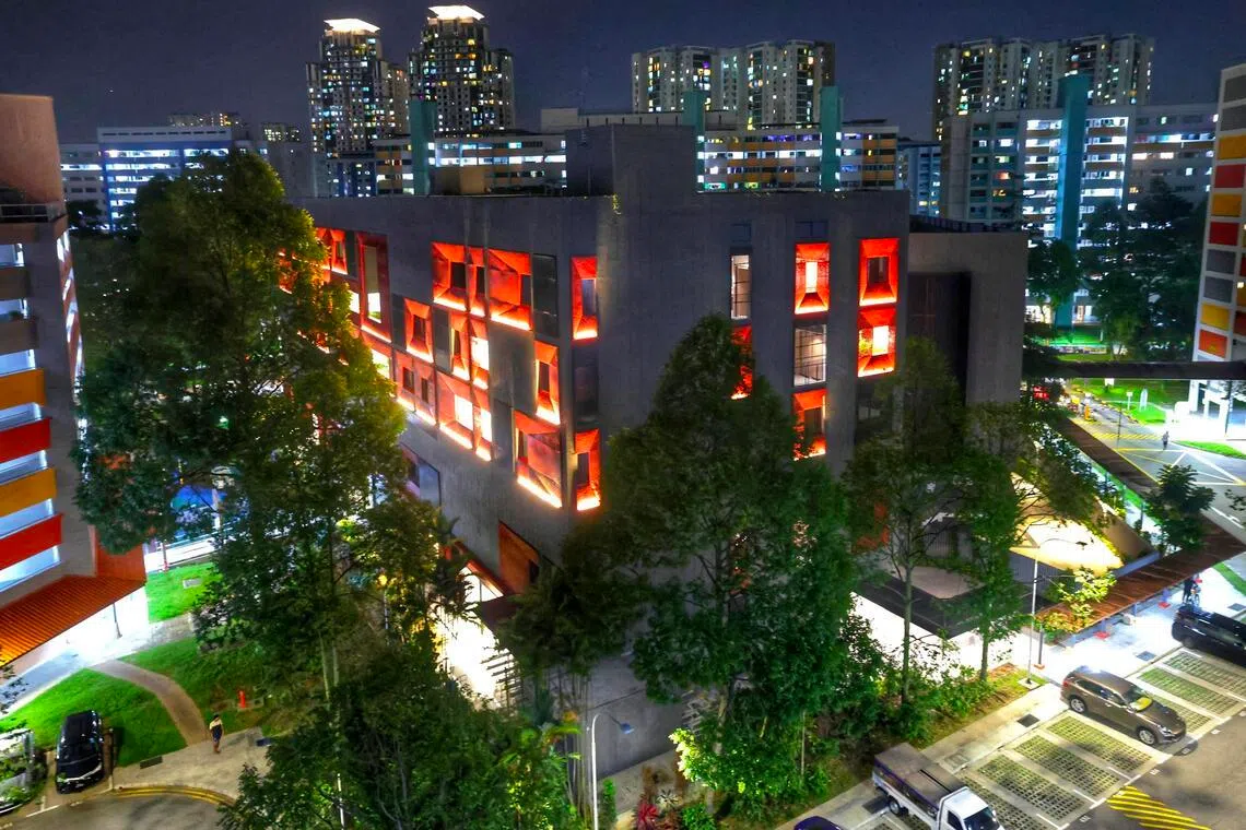 吉巴督东民众俱乐部自2021年起展开翻新工程，并于5月24日正式开放举办大型社区活动。（郑一鸣摄）