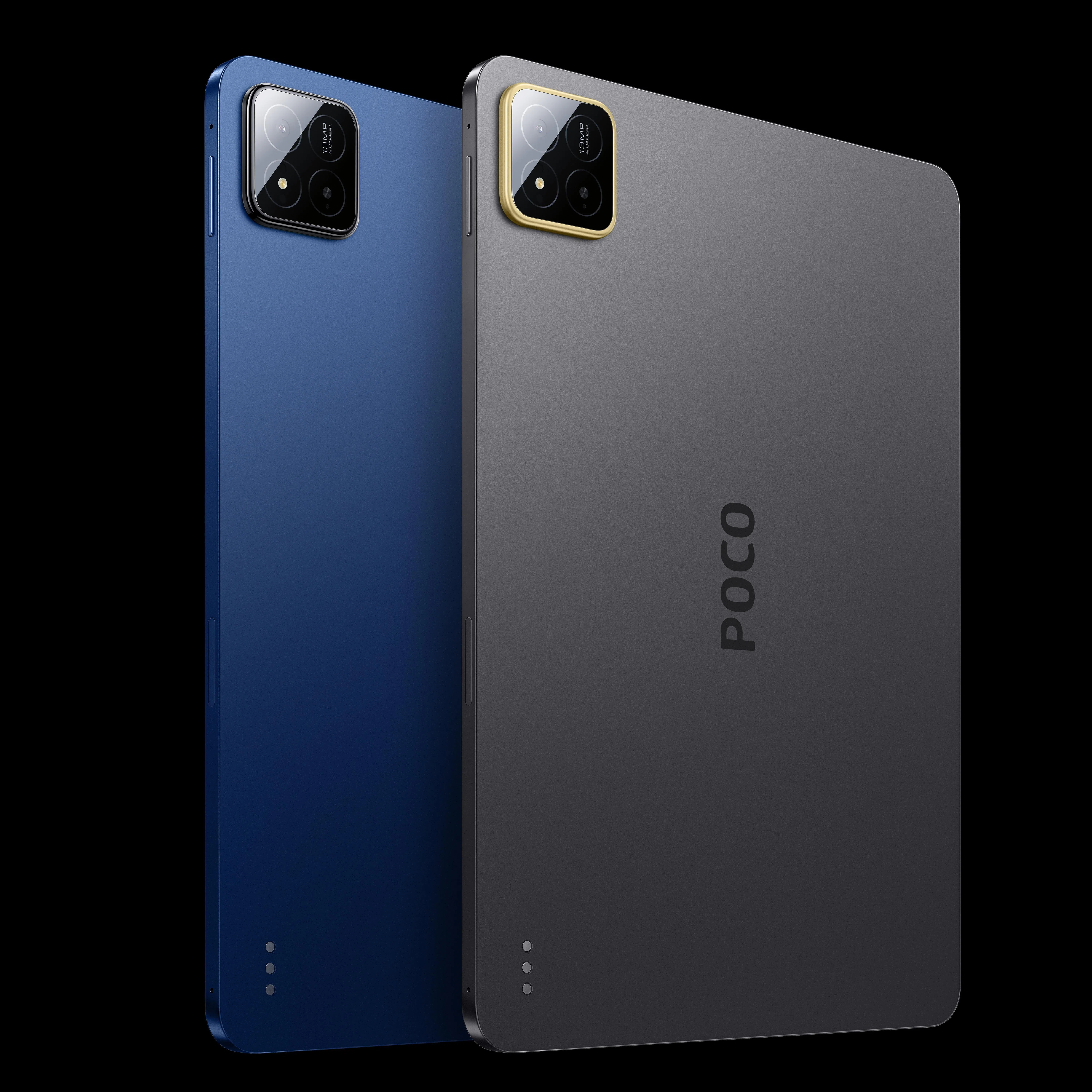 Pad X1平板采用一体化铝合金机身，有灰和蓝两种配色。（厂商提供）