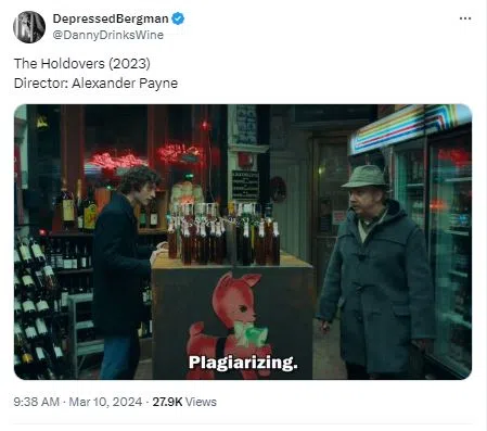 《留校者联盟》被指抄袭的新闻，在各大电影网站上被热议。（互联网）