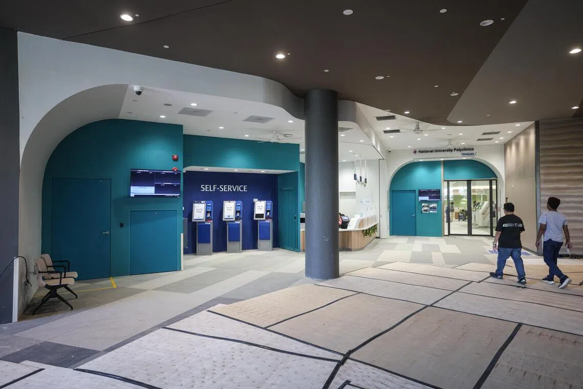 位于登加区第二座邻里中心Parc Point的登加综合诊疗所，是国立大学综合诊疗所旗下第八家诊疗所。它也是首家进驻邻里中心的诊疗所。（关俊威摄）