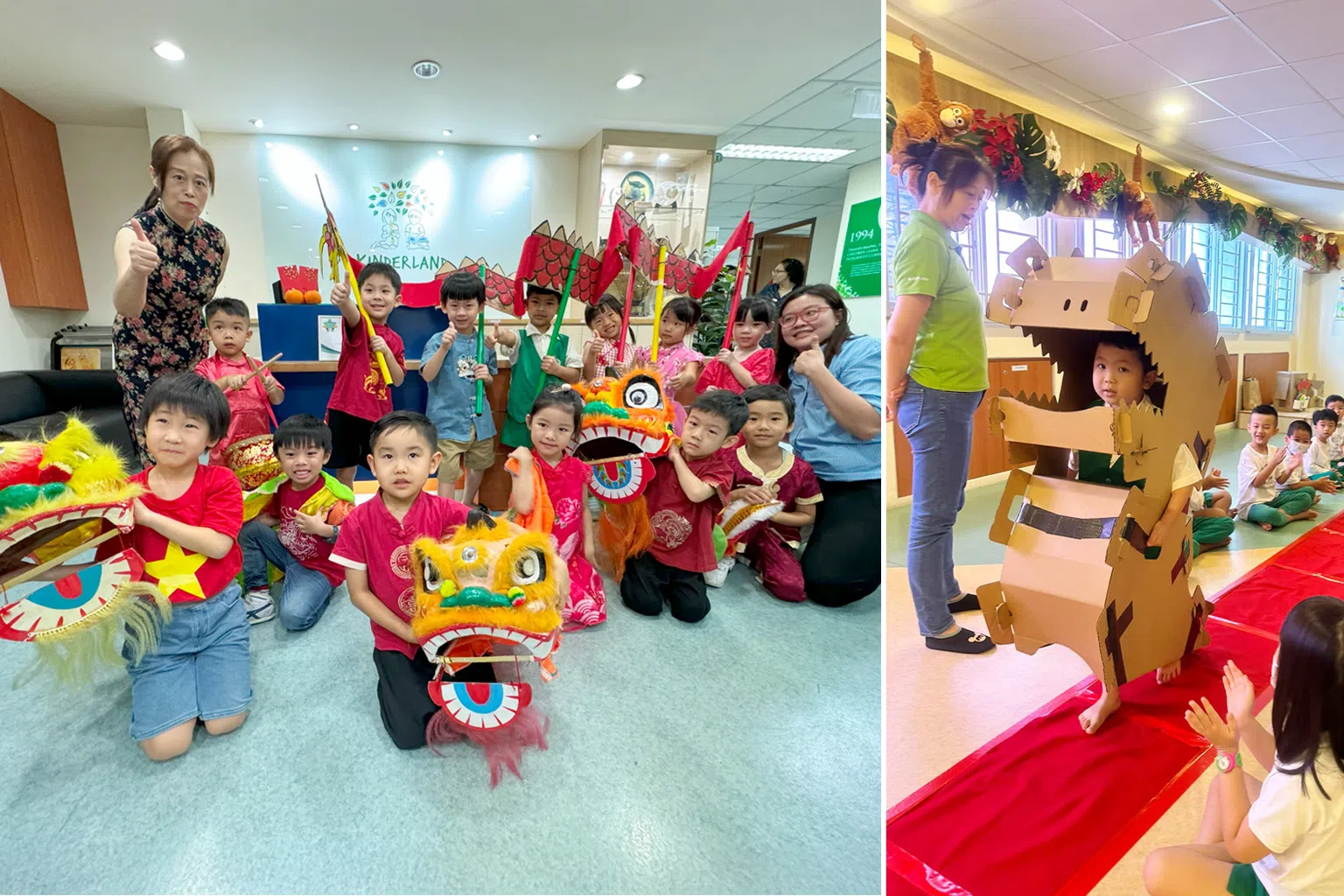 馨乐园的主题整合课程涵盖语言、科学、数学、情感发展各个方面，让学生们在欢快活跃的氛围下学习。（图/馨乐园提供）