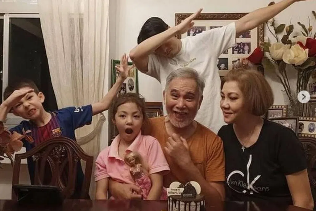 有混血萌娃孙子女？ 朱厚任美丽的误会 | 联合早报
