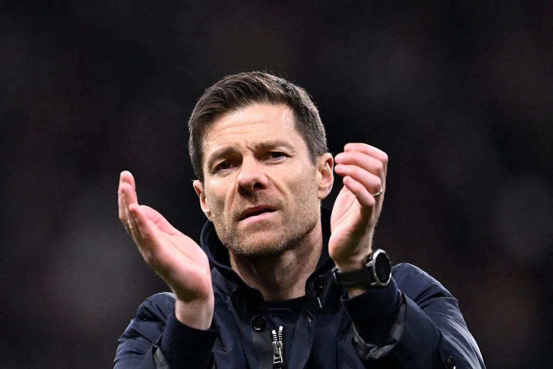 阿隆索曾作为球员随利物浦和皇家马德里赢得欧冠冠军。（法新社）