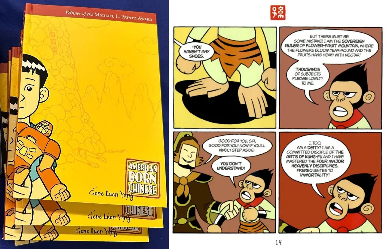 电视剧《美生华人》改编自杨谨伦的原著漫画。（杨谨伦IG，互联网）