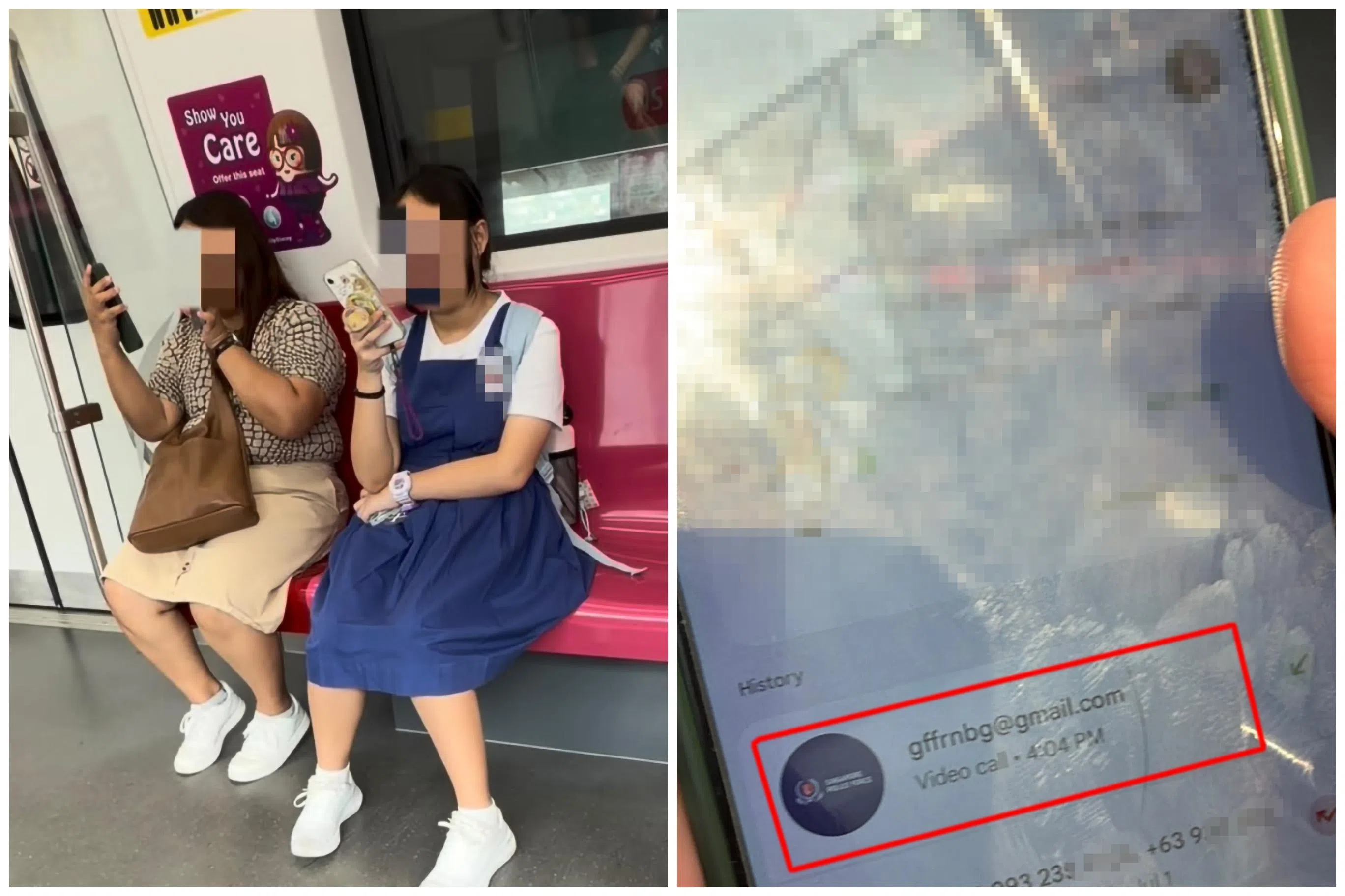 地铁车厢惊险一幕 女经纪一句“这可能是诈骗” 拦下假警察骗局