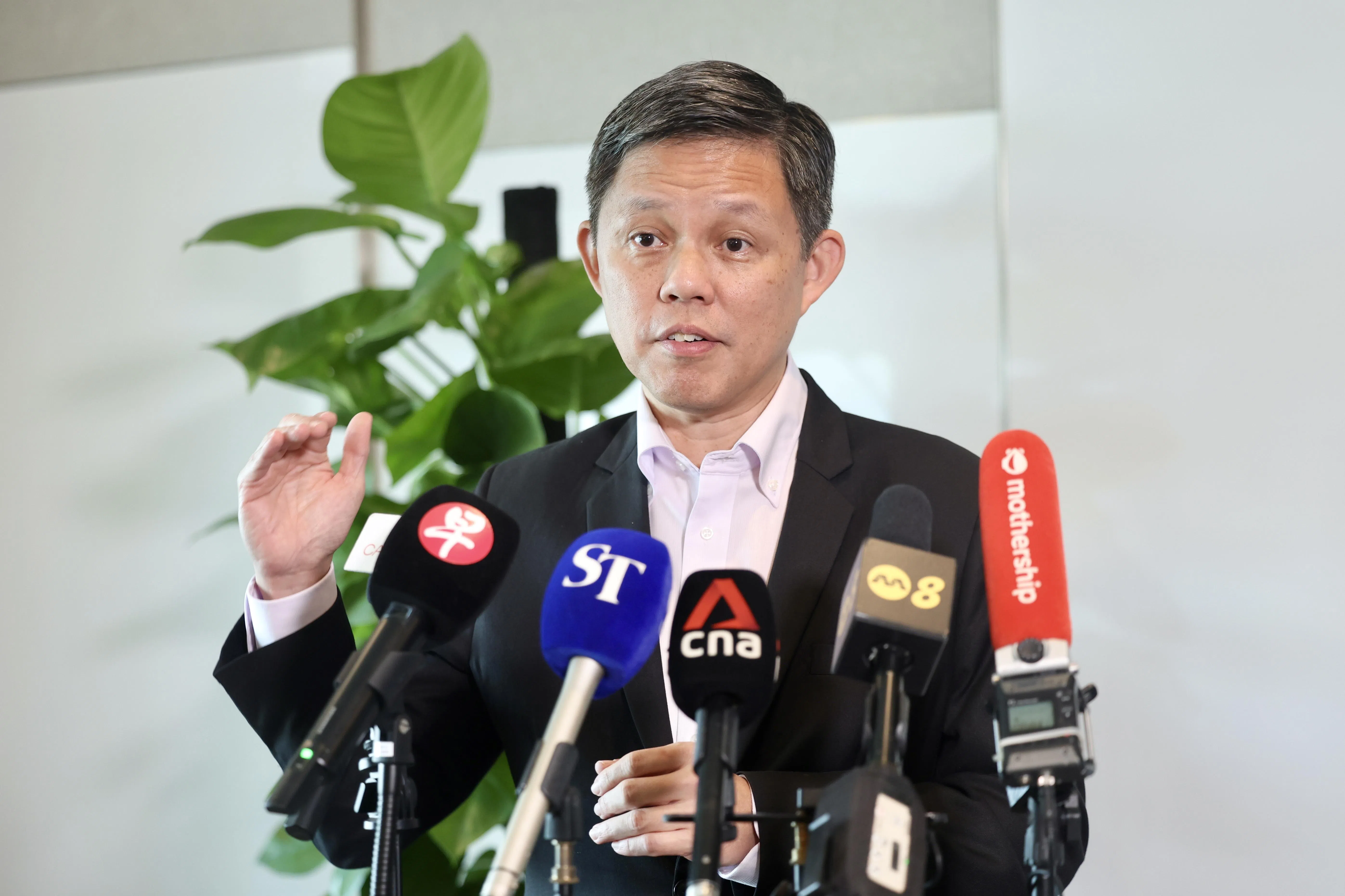 教育部长陈振声说，各校多年来累积了经验，目前也具备能力和师资，对较高能力学生进行适当栽培。（郑一鸣摄）