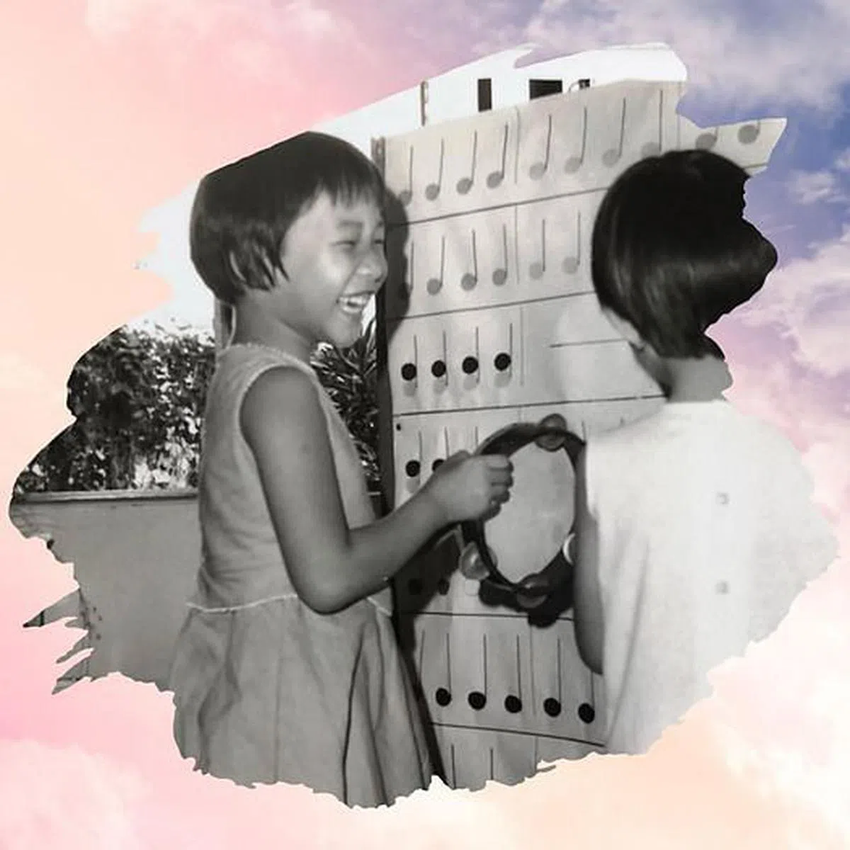 五岁的傅海燕（取自面簿）